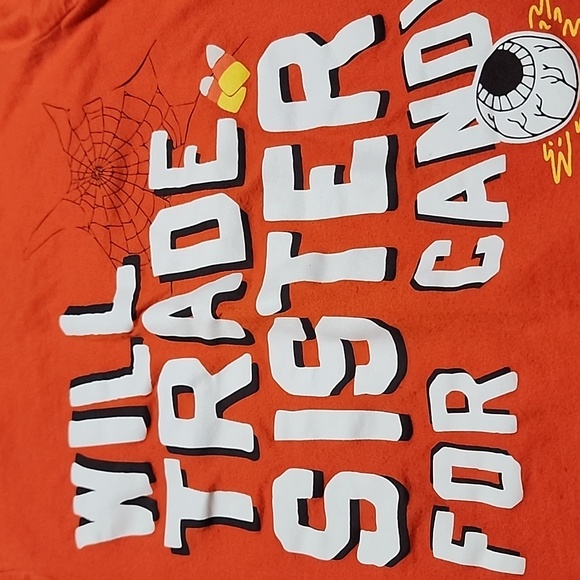 OshKosh B'gosh Orange Long Sleeve Tees. Size 4. - Picture 2 of 6